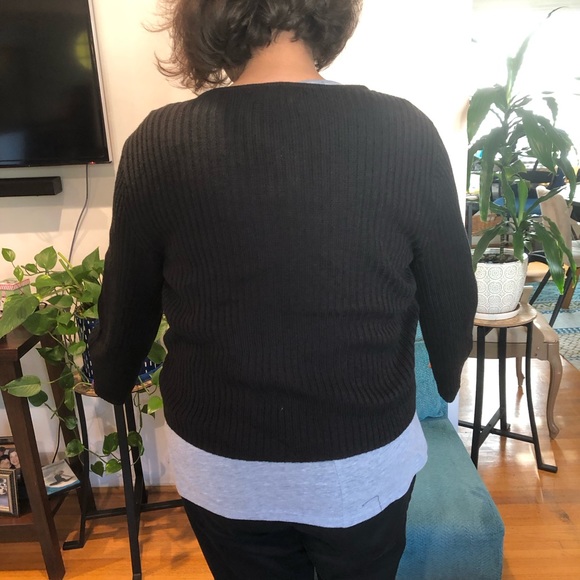 Made with Love black sweater new 2x - Picture 9 of 10